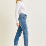 Darlene High Rise Cuffed Cargo Jogger