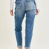 Darlene High Rise Cuffed Cargo Jogger