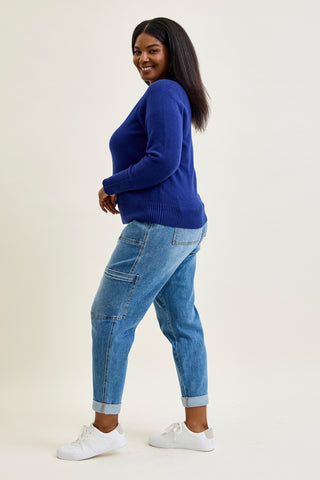 Cami Cuffed Cargo Joggers - PLUS
