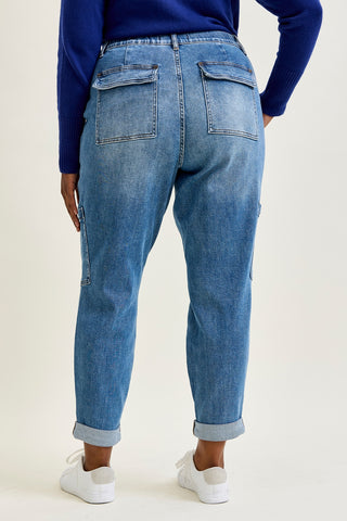 Cami Cuffed Cargo Joggers - PLUS