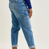 Darlene High Rise Cuffed Cargo Jogger - PLUS