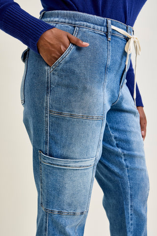 Cami Cuffed Cargo Joggers - PLUS