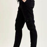 Celeste High Rise Cuffed Cargo Joggers