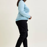 Celeste High Rise Cuffed Cargo Joggers - PLUS