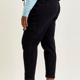 Celeste High Rise Cuffed Cargo Joggers - PLUS