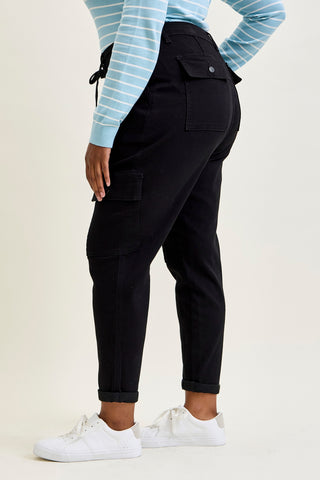 Cami Cuffed Cargo Joggers - PLUS