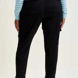 Celeste High Rise Cuffed Cargo Joggers - PLUS