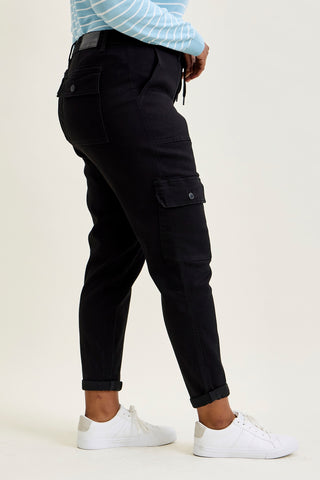 Cami Cuffed Cargo Joggers - PLUS