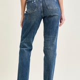 Riley High Rise Rigid Magic Straight Jeans