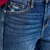 Riley High Rise Rigid Magic Straight Jeans