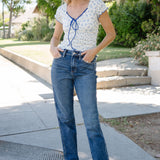 Riley High Rise Rigid Magic Straight Jeans