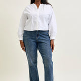 Riley High Rise Rigid Magic Straight Jeans - PLUS