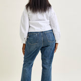 Riley High Rise Rigid Magic Straight Jeans - PLUS