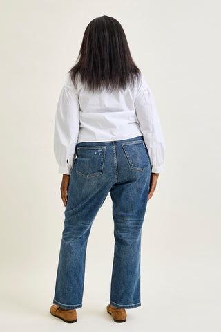 Kimberly Rigid Magic Straight Jeans - PLUS