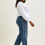 Riley High Rise Rigid Magic Straight Jeans - PLUS