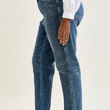 Riley High Rise Rigid Magic Straight Jeans - PLUS