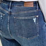 Riley High Rise Rigid Magic Straight Jeans - PLUS