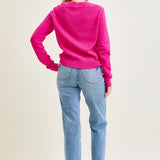 Haven Mid Rise Tummy Control Vintage Wash Straight Jeans