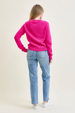 Kimberly Vintage Wash Straight Fit with Tummy Control