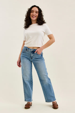 Kimberly Vintage Straight with Tummy Control (Petite)