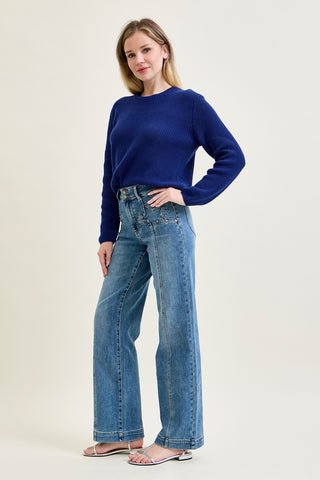 Lux Wide Legs with Starry Flair