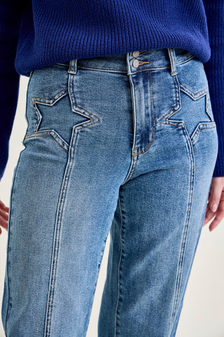 Lux Wide Legs with Starry Flair