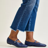 Scarlett High Rise Dark Wash Kick Flare - PLUS