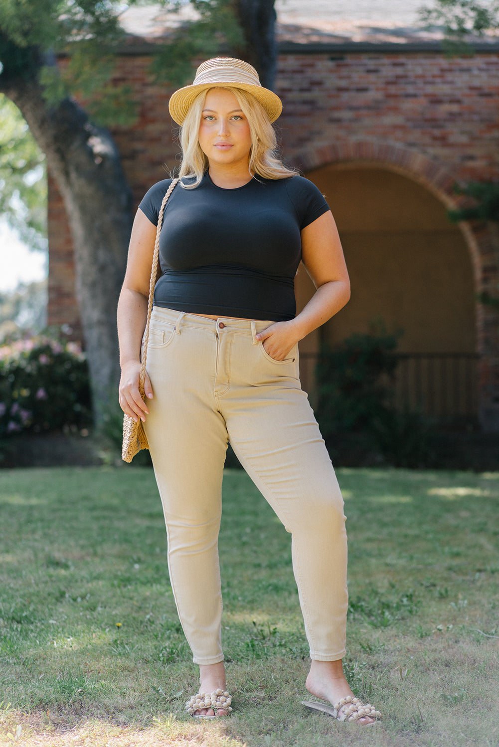 Judy Blue Full Size High Rise Denim Shorts Plus Size