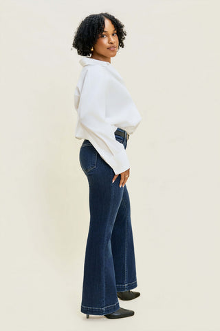 Charlotte Trouser Flare Jean (Petite)
