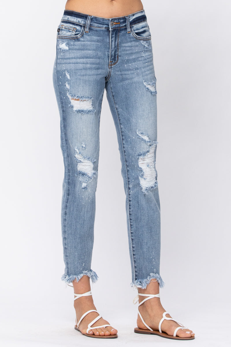 Alexis Light Bleach Splash Boyfriend