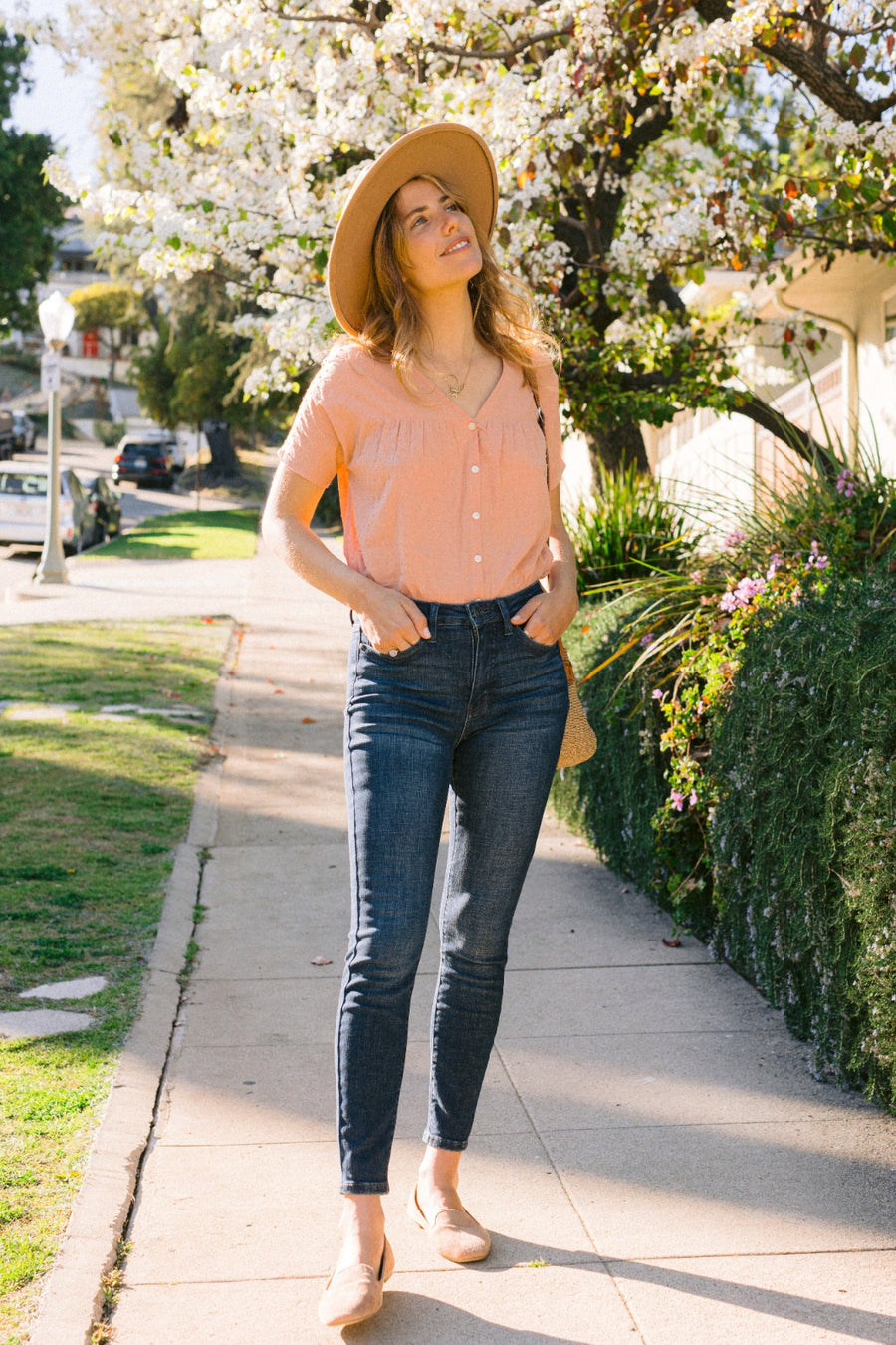 Aubree Dark Tummy Control Skinny - PLUS