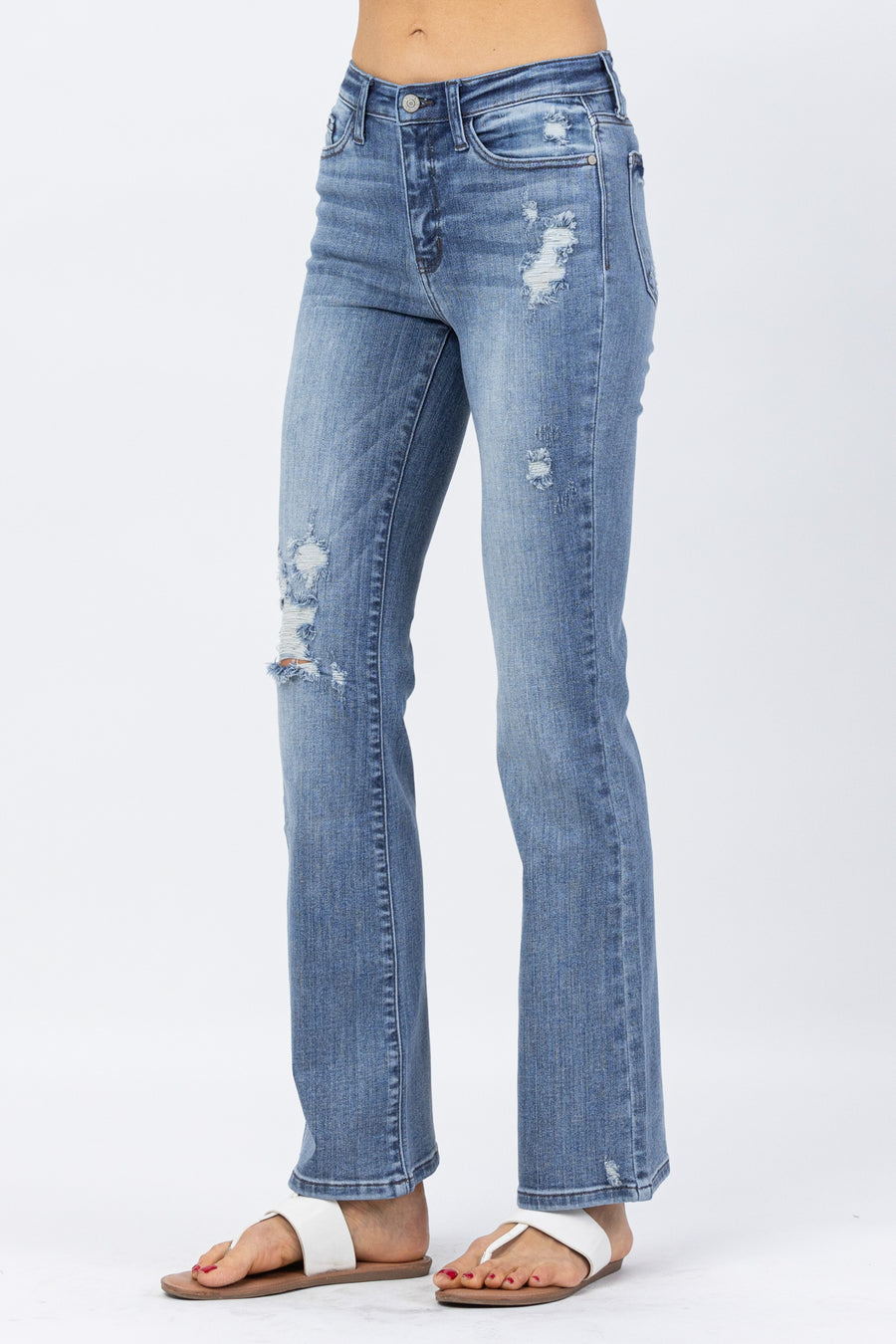 Anabelle Minimal Destroyed Bootcut