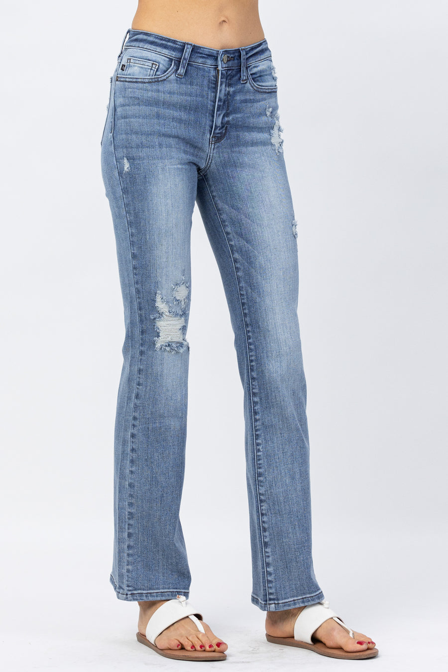 Anabelle Minimal Destroyed Bootcut