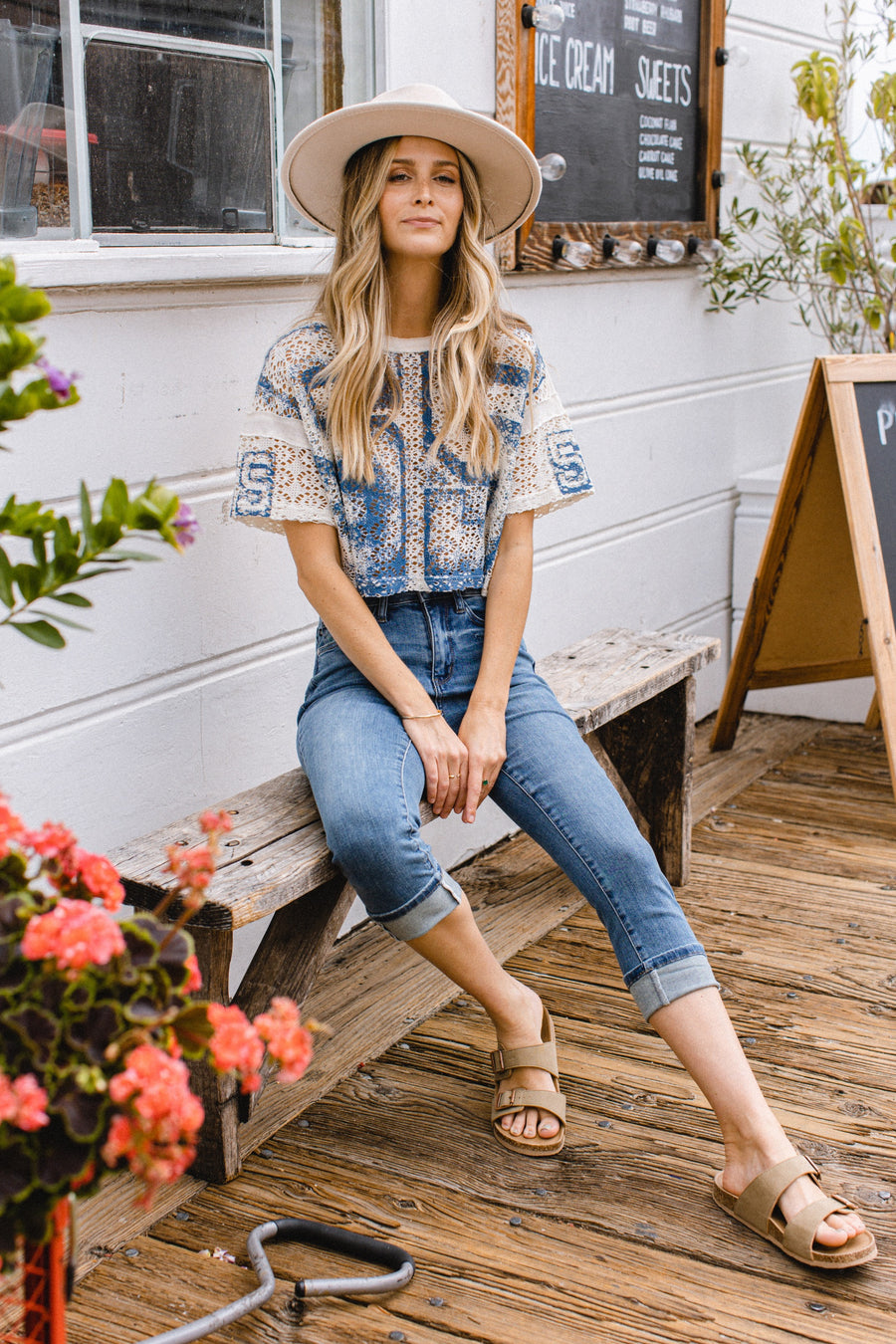 Aliana Midrise Cuffed Capri - PLUS