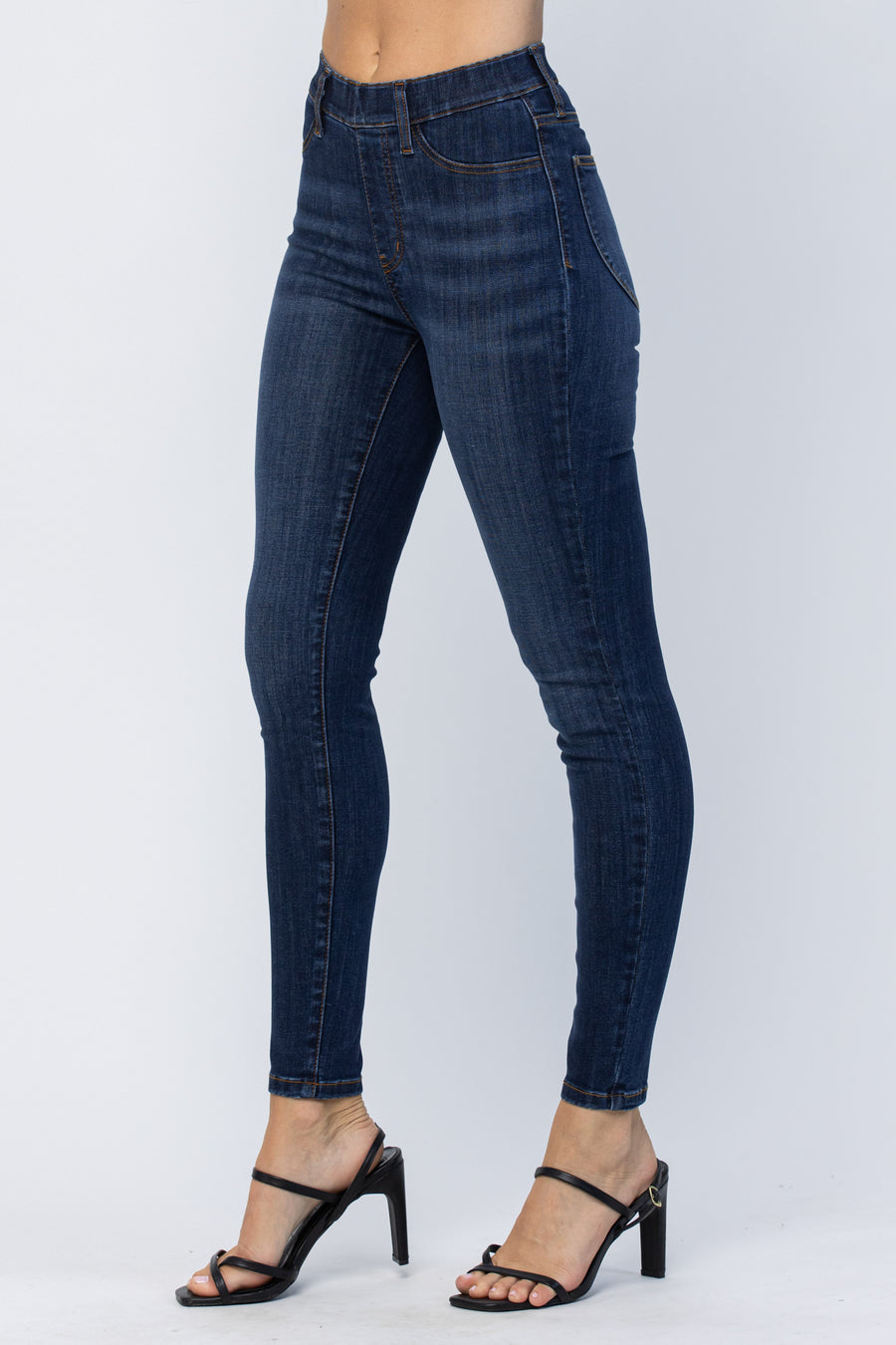 Sue Patch Pocket Pull-On Skinny