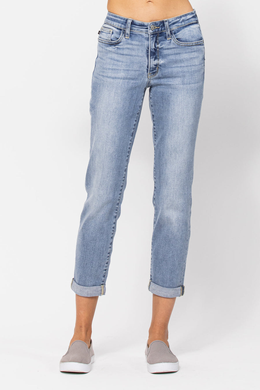 Michelle Vintage Wash Boyfriend - PLUS