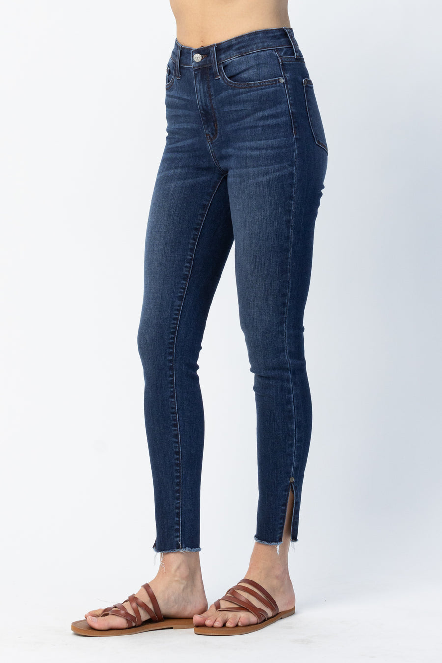 Serena Side Slit Skinny