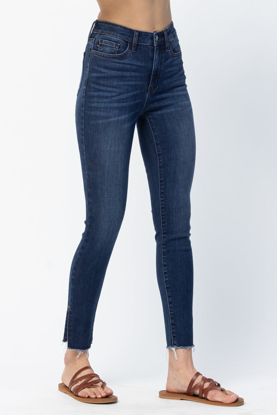 Serena Side Slit Skinny - PLUS