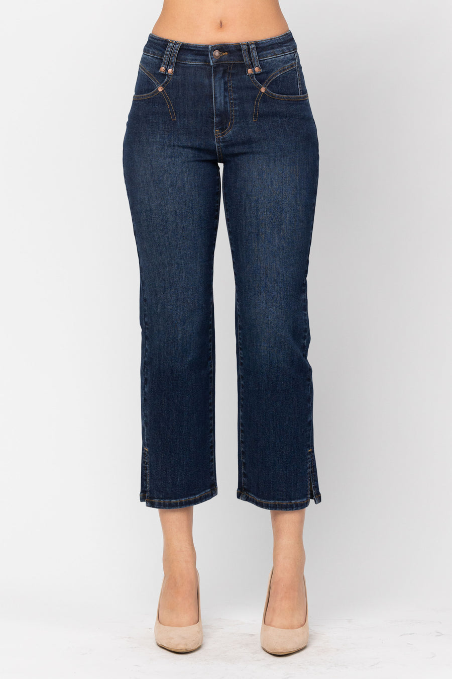 Amery Pocket Detail Straight Leg