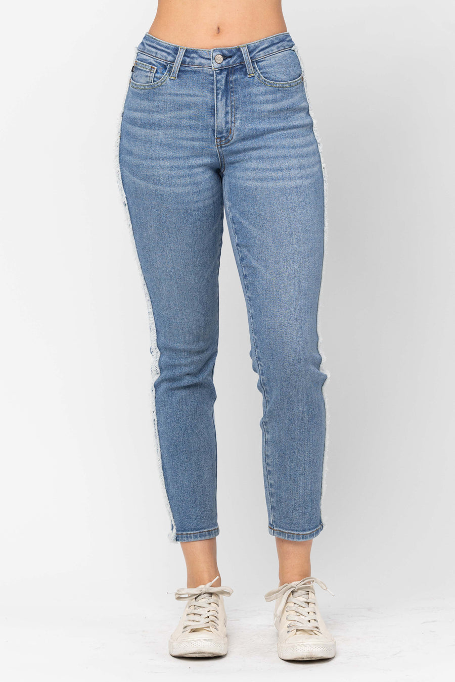 Serenity Fray Detail Slim Fit