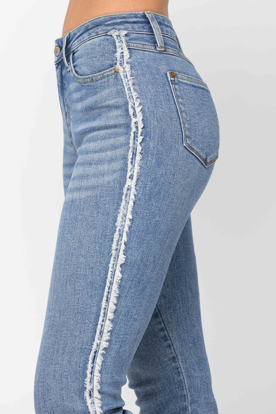 Serenity Fray Detail Slim Fit