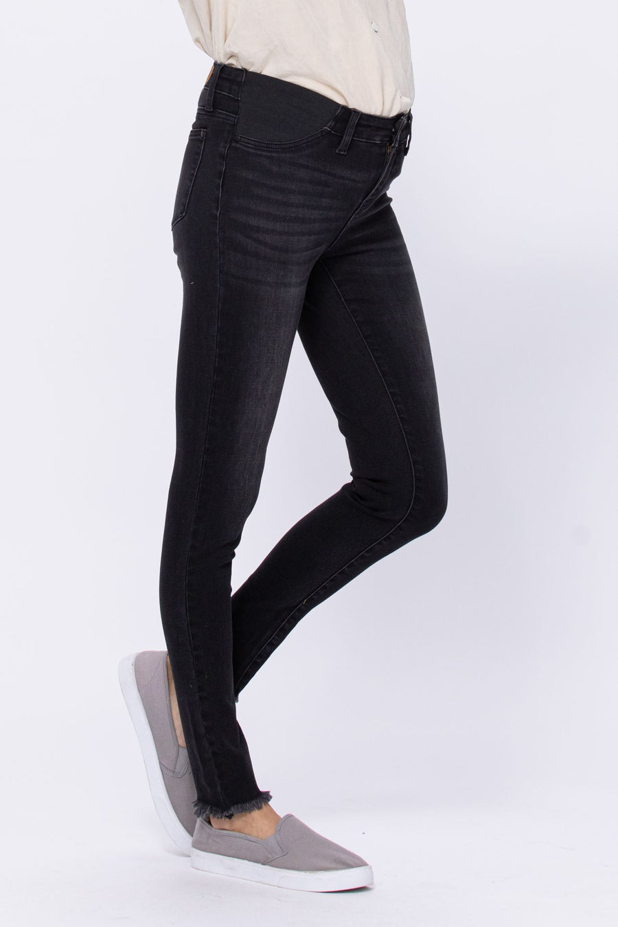 Camila Black Maternity Skinny