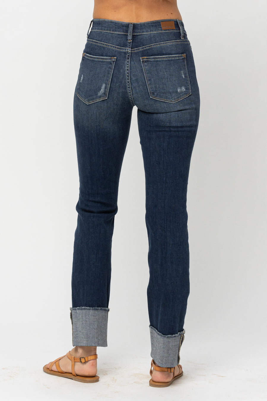 Lillian Minimal Destroy Cuffed Straight - PLUS