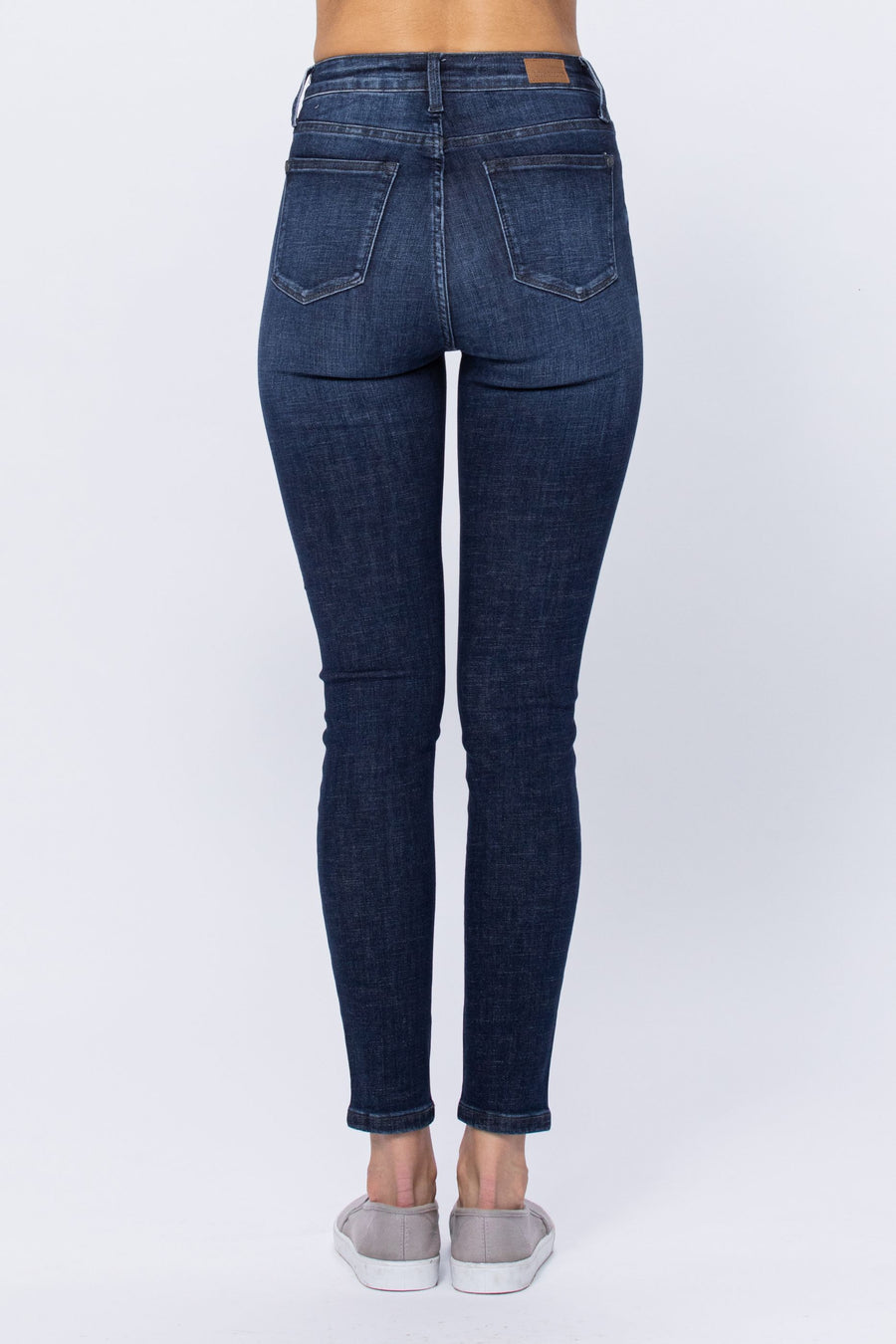Aubree Dark Tummy Control Skinny