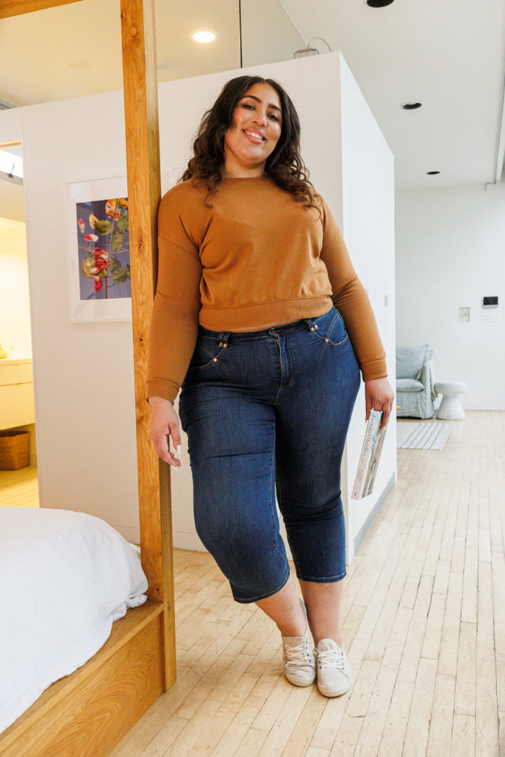 Amery Pocket Detail Straight Leg - PLUS
