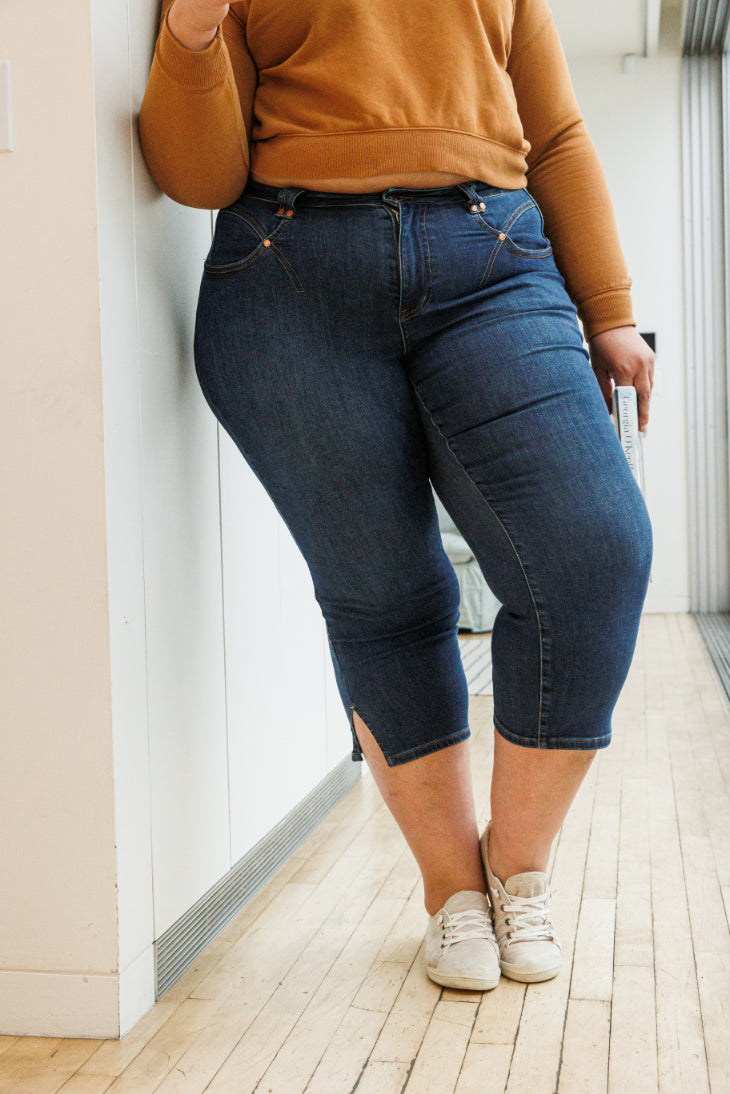 Amery Pocket Detail Straight Leg - PLUS