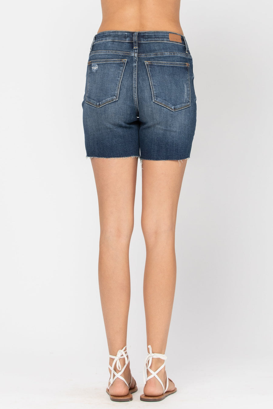 Kayla Mid-Thigh Shorts - PLUS