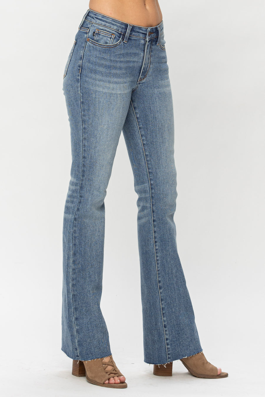 Jennifer Classic Raw Hem Bootcut