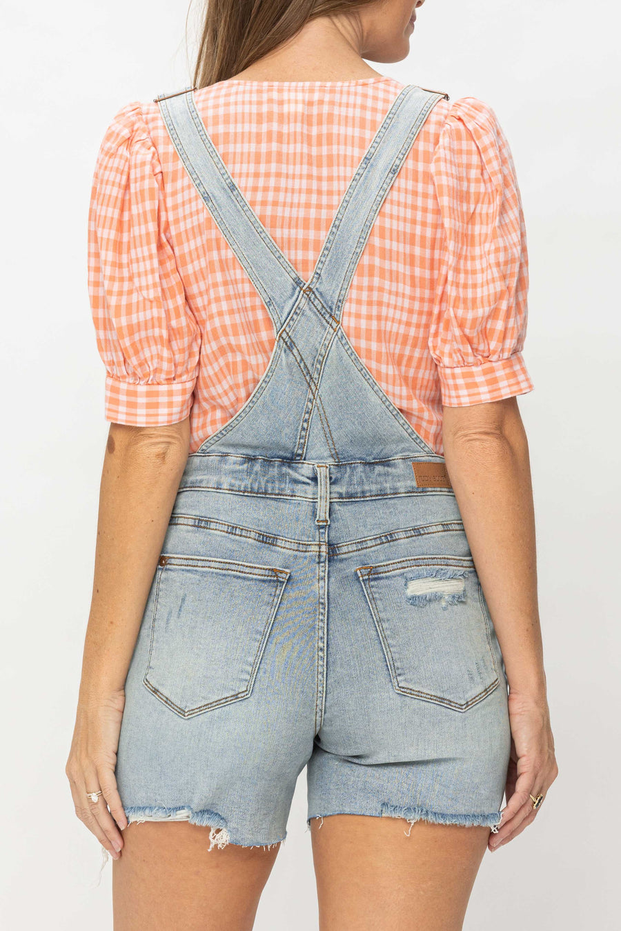 Delaney Destroy Shorts Overall - PLUS