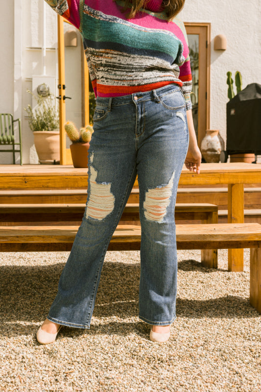 Claribel Knee Destroy Flare - PLUS